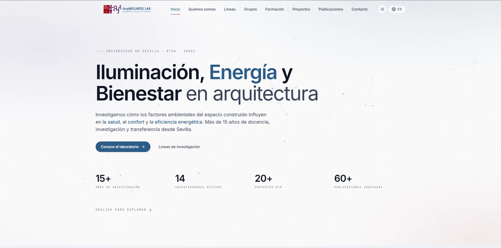 ARQ Wellness Lab — laboratorio de arquitectura y bienestar
