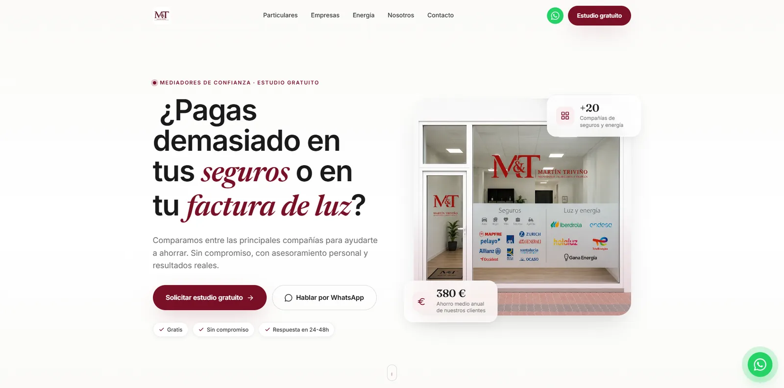 Web personal del músico Martín Triviño